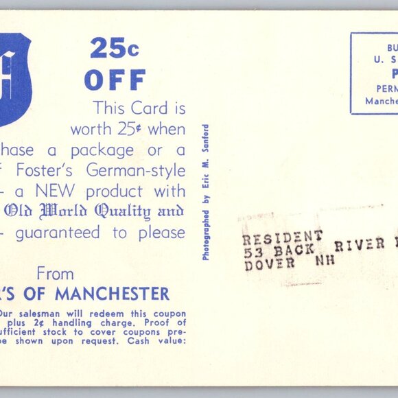 Postcard  Unposted Advertising Mellogold German Brand Franks #1044 - Picture 2 of 2